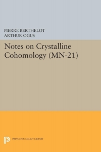 Cover image: Notes on Crystalline Cohomology. (MN-21) 9780691082189