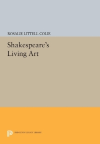 Cover image: Shakespeare's Living Art 9780691645612