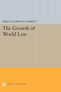 Cover image: The Growth of World Law 9780691092232