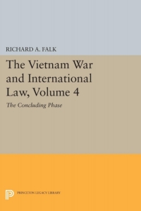 Imagen de portada: The Vietnam War and International Law, Volume 4 9780691100418