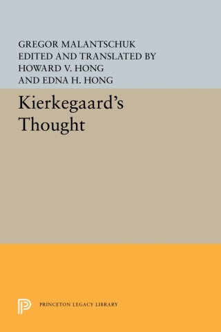 Cover image: Kierkegaard's Thought 9780691645636