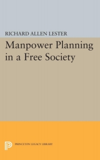 Omslagafbeelding: Manpower Planning in a Free Society 9780691003559