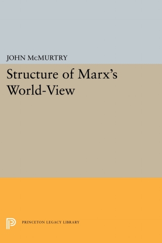 Cover image: Structure of Marx's World-View 9780691641263