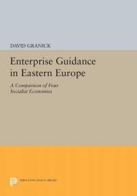 Cover image: Enterprise Guidance in Eastern Europe 9780691644592