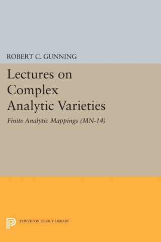 Immagine di copertina: Lectures on Complex Analytic Varieties 9780691645544