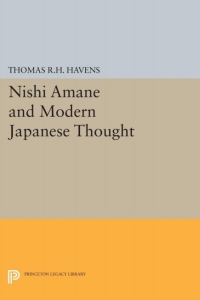Cover image: Nishi Amane and Modern Japanese Thought 9780691621357