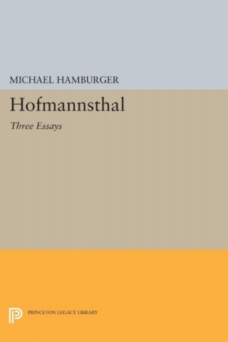 Imagen de portada: Hofmannsthal 9780691619231