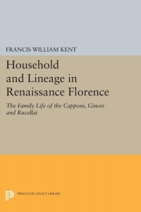 Cover image: Household and Lineage in Renaissance Florence 9780691616728