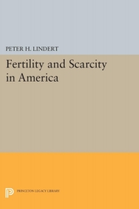 Cover image: Fertility and Scarcity in America 9780691042176