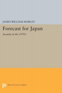 Imagen de portada: Forecast for Japan 9780691030913