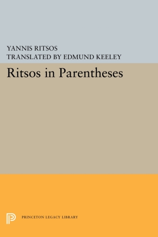 Imagen de portada: Ritsos in Parentheses 9780691603391