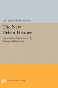 Imagen de portada: The New Urban History 9780691046242