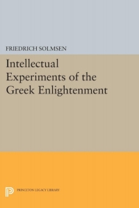Cover image: Intellectual Experiments of the Greek Enlightenment 9780691072012