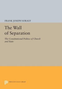 صورة الغلاف: The Wall of Separation 9780691075747