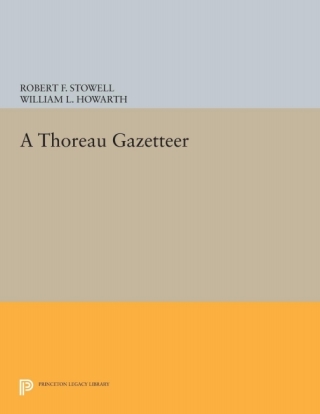 Cover image: A Thoreau Gazetteer 9780691061566