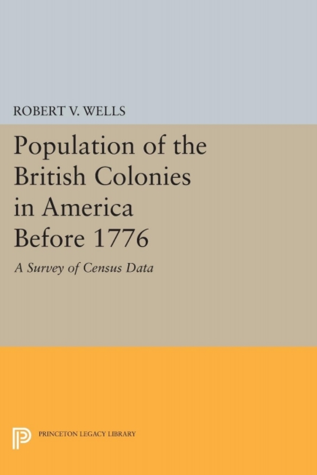 The Population of the British Colonies in America Before 1776 A Survey of Census Data