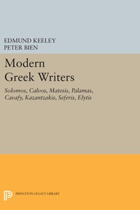Imagen de portada: Modern Greek Writers 9780691646589