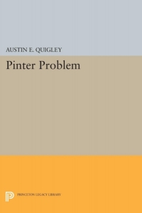 Cover image: Pinter Problem 9780691617770