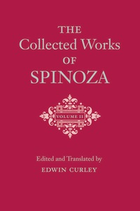 Omslagafbeelding: The Collected Works of Spinoza, Volume II 9780691167633