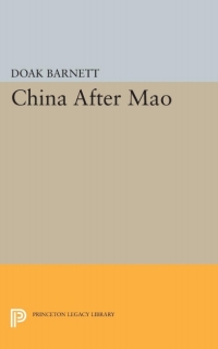 Cover image: China After Mao 9780691000008