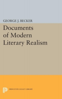 Cover image: Documents of Modern Literary Realism 9780691649955