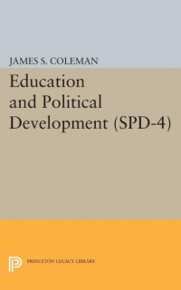 Titelbild: Education and Political Development. (SPD-4), Volume 4 9780691075068