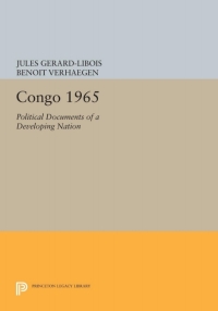 Imagen de portada: Congo 1965 9780691030128