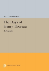 Omslagafbeelding: The Days of Henry Thoreau 9780691653808