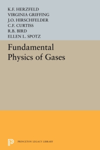 Imagen de portada: Fundamental Physics of Gases 9780691652085