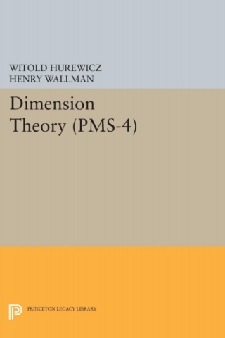 Imagen de portada: Dimension Theory 9780691627748