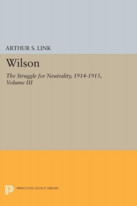 Omslagafbeelding: Wilson, Volume III 9780691625935