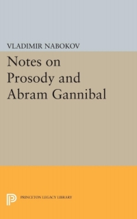 Cover image: Notes on Prosody and Abram Gannibal 9780691648415