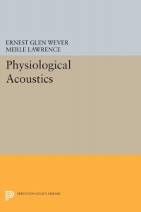 Cover image: Physiological Acoustics 9780691080185
