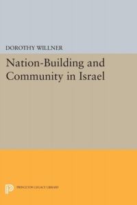 Titelbild: Nation-Building and Community in Israel 9780691622835