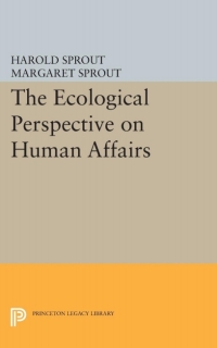 Cover image: Ecological Perspective on Human Affairs 9780691622620