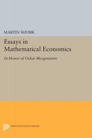 Cover image: Essays in Mathematical Economics, in Honor of Oskar Morgenstern 9780691041254