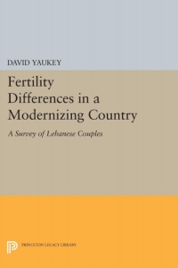 Imagen de portada: Fertility Differences in a Modernizing Country 9780691625652