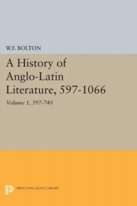 Cover image: History of Anglo-Latin Literature, 597-740 9780691623061