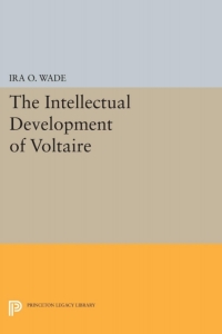 Imagen de portada: Intellectual Development of Voltaire 9780691061733