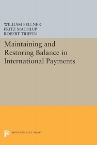 Cover image: Maintaining and Restoring Balance in International Trade 9780691650470