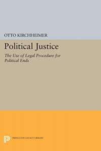 Cover image: Political Justice 9780691622675