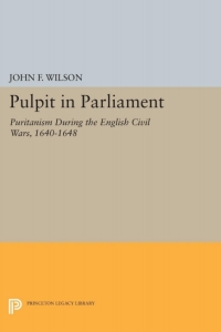 Imagen de portada: Pulpit in Parliament 9780691621500