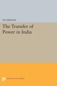 Imagen de portada: Transfer of Power in India 9780691030654