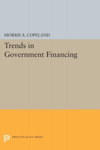 Immagine di copertina: Trends in Government Financing 9780691041407