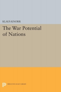 Cover image: War Potential of Nations 9780691626826