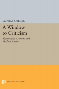Imagen de portada: Window to Criticism 9780691651514
