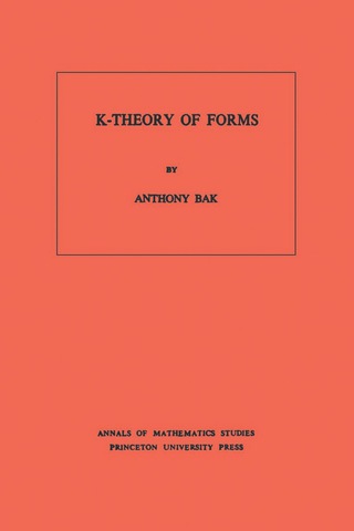 Cover image: K-Theory of Forms 9780691082752