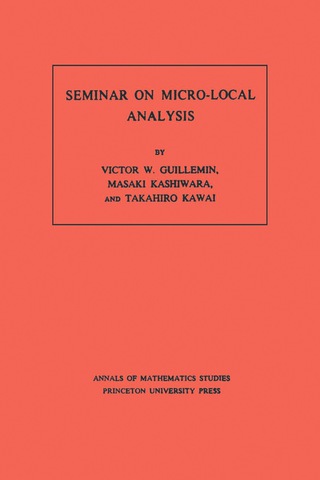 Cover image: Seminar on Micro-Local Analysis 9780691082288