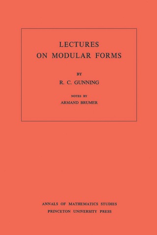 صورة الغلاف: Lectures on Modular Forms 9780691079950