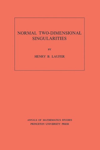 Cover image: Normal Two-Dimensional Singularities 9780691081007